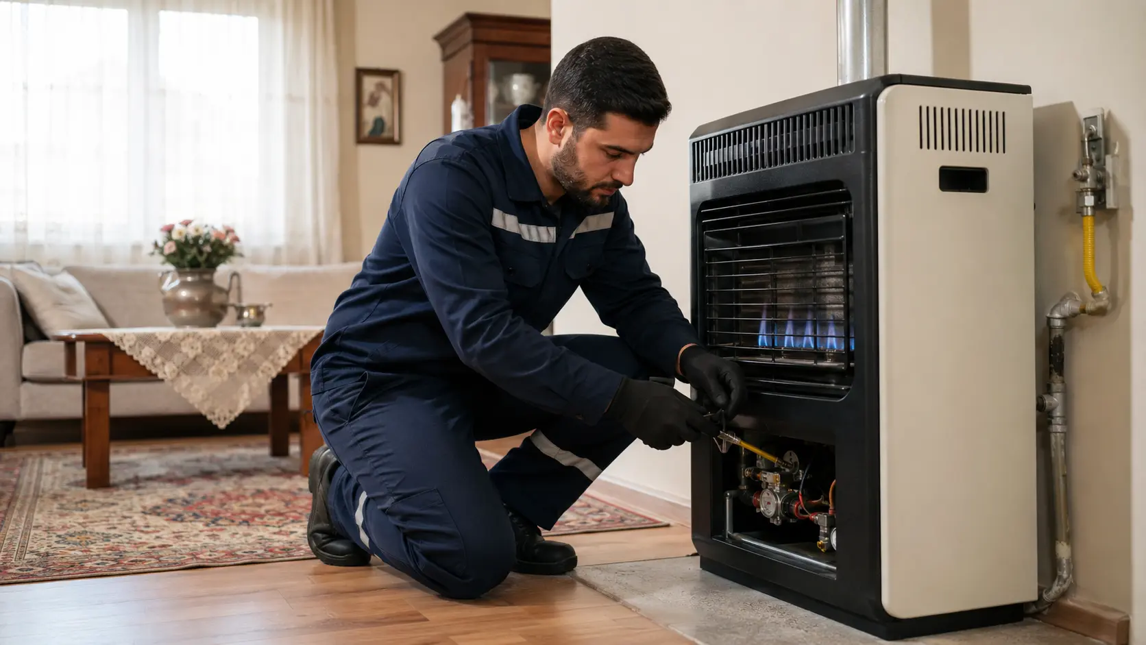 Bağcılar doğalgaz sobası servisi